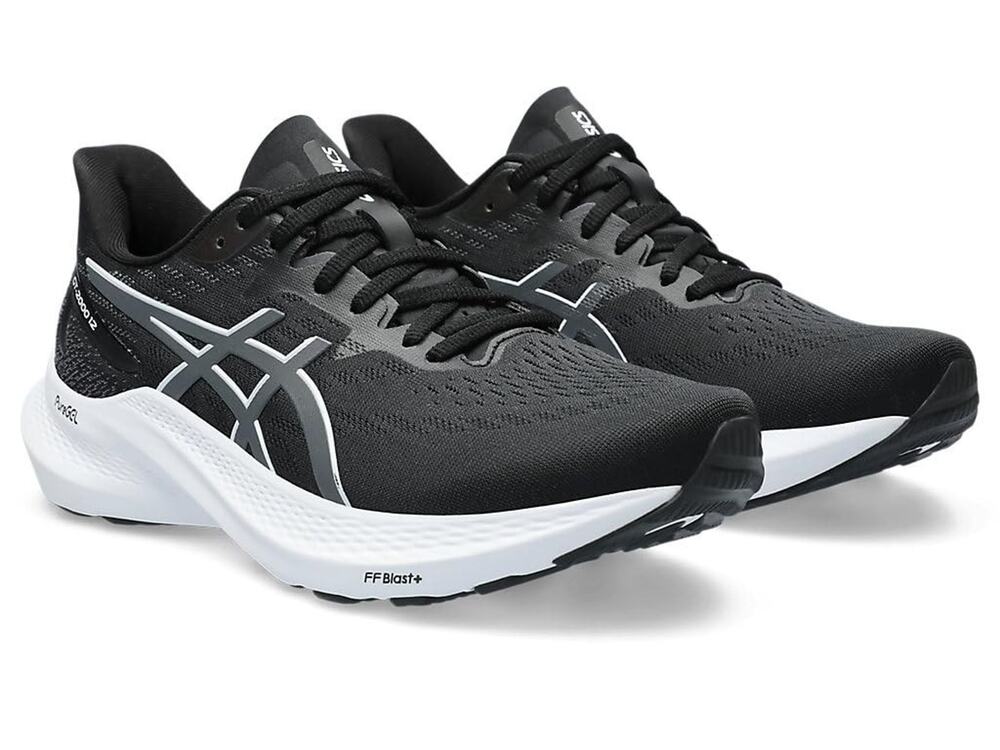 ASICS GT 2000 12 Women's Running shoes Black/Carrier Grey Size 9.5 Narrow 2A